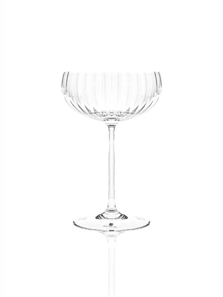 Champagnerglas, Lyon klar Weinglas, Lyon, anna von lipa, mundgeblasenes Glas, Glas, aus der Tschechischen Republik, handgemacht, Bohrdeckel, Remix von Sofia, Design,