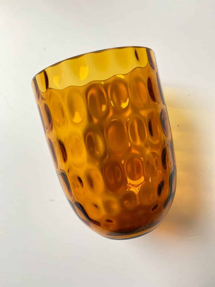Handgeblasenes Glas, Bohrerdeckel, Inneneinrichtung, anna von lipa mix & match, swil glass, wawe glass, harlekin glass, tumbler, wasserglas, trinkglas, trinkglas