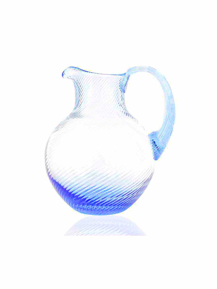 Anna von Lipa Spiraltopf in hellblau