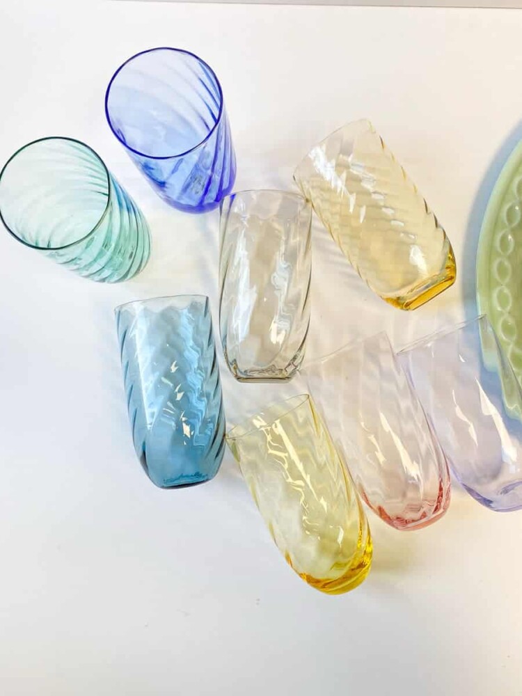 Longdrink, Trinkglas, großes Wasserglas,anna von lipa mix & match, swil glass, wawe glass, harlekin glass, tumbler, wasserglas, trinkglas, trinkglas