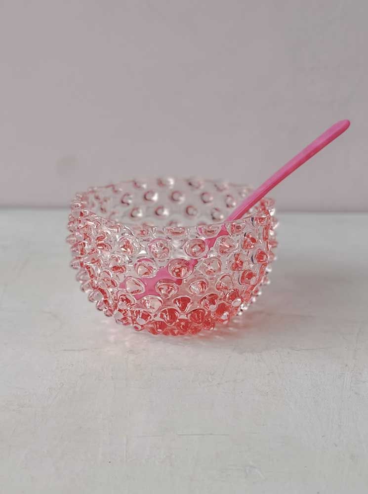 Anna von lipa, Anna von lipa glass, Anna von lipa porcupine glass, tapas bowl, tapas bowl, bowl, porcupine bowl, imbissschale, glasschüssel, tapas bowl, remix by sofie, interior design