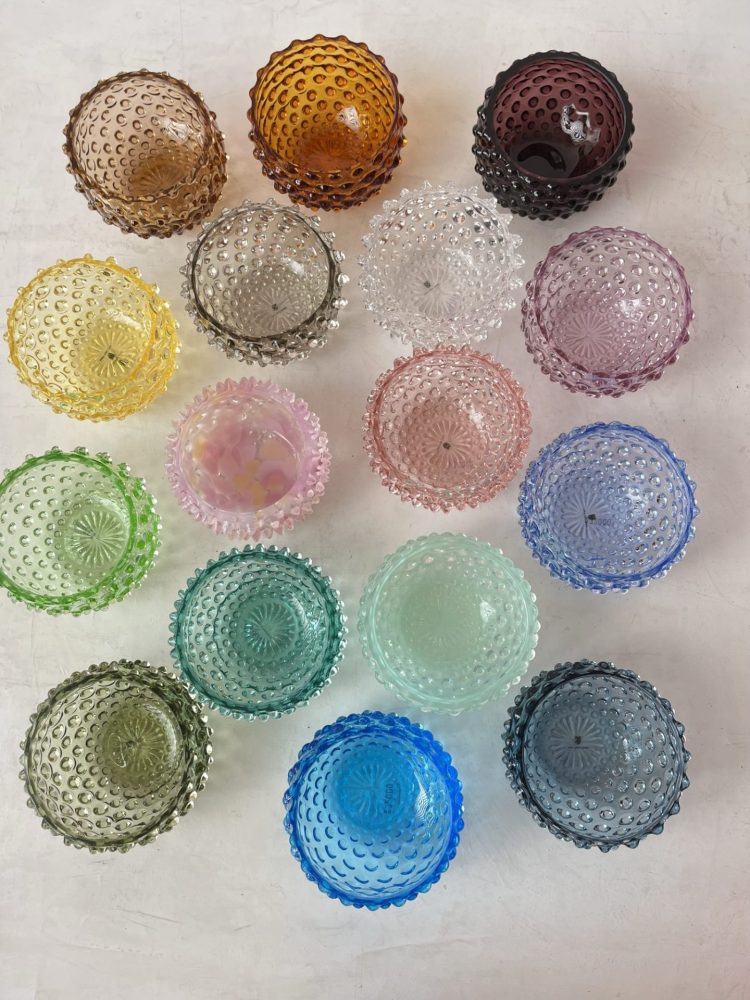 Anna von lipa, Anna von lipa glass, Anna von lipa porcupine glass, tapas bowl, tapas bowl, bowl, porcupine bowl, imbissschale, glasschüssel, tapas bowl, remix by sofie, interior design