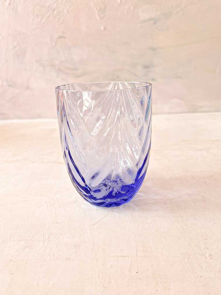 Anna von lipa wellenblau Rauch, Mix und Match, Glas, Trinkglas, Wasserglas,