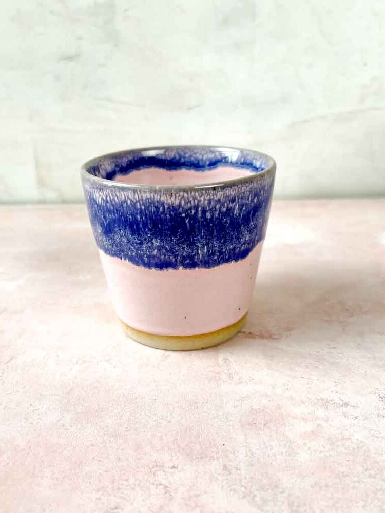 Bornholms Keramikfabrik, Inselbecher, Tasse, Kaffeetasse, original Inselbecher, Remix von Sophie, Geschirr, großer Inselbecher, großer Inselbecher.