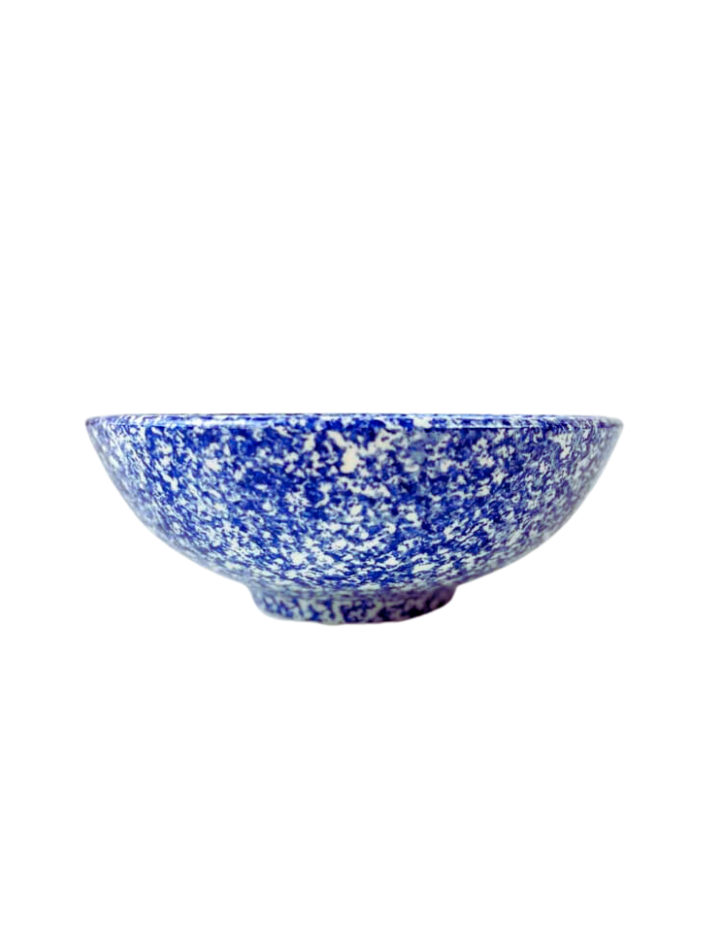 Breite Schale aus blauem Granit familianna Keramik
