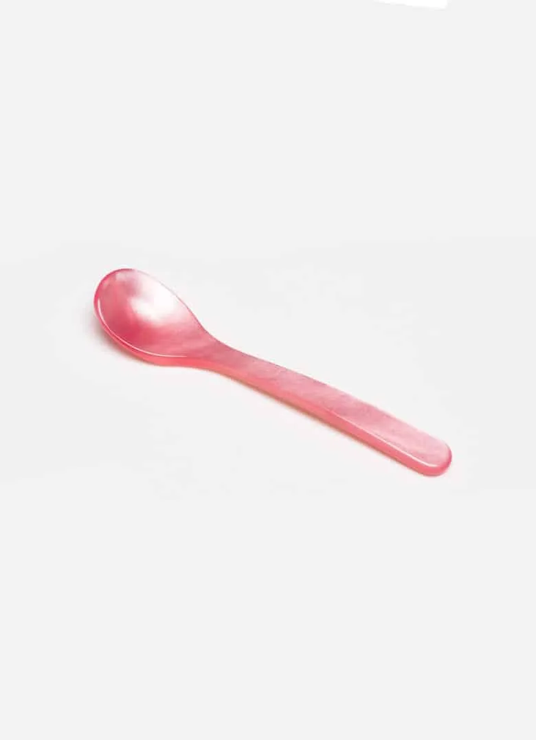 salzig, häm söhne, g.f. häm søhne, G. F home Schöne, Löffel voller rosa, Kunststoff, Eierlöffel, Frühstückstisch, Tisch-Einstellung,
