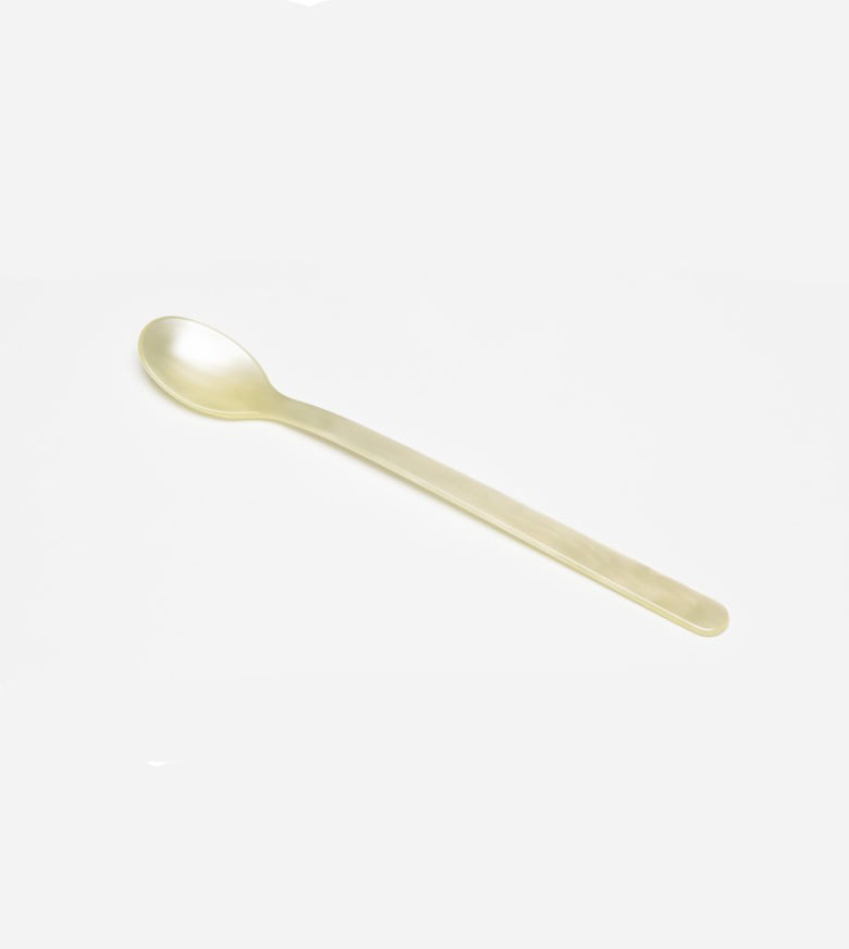 Remix von Sophie, Löffel, Longdrink Löffel, Longdrink, Besteck, Acrylglas, Latte Löffel, Café Latte, Vanille, weißer Löffel, hausgemachte Süßigkeiten.
