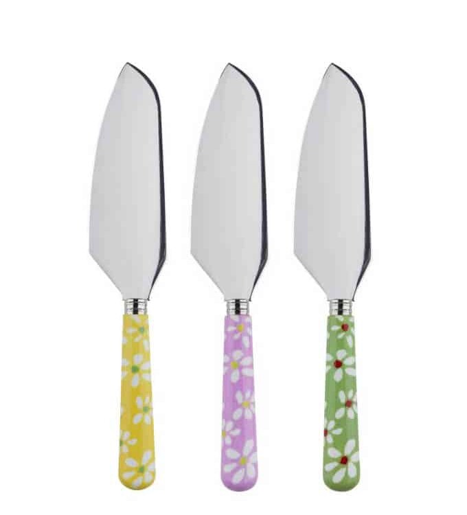 sabré Kuchenmesser mit Blumen