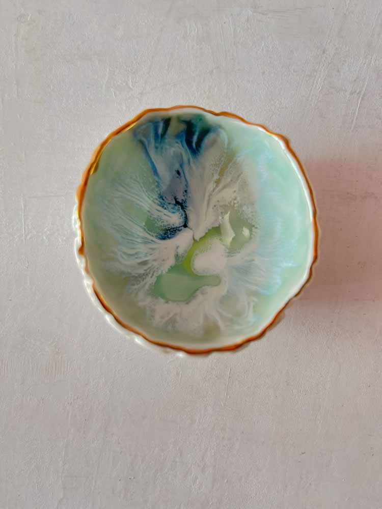 Keramik von mirabella, Schmuckschale, Schale für Schmuck, handgemachte Keramik, Schmuckschale aus Keramik von mirabella, große Schmuckschale, Remix von Sofie, Dekoration
