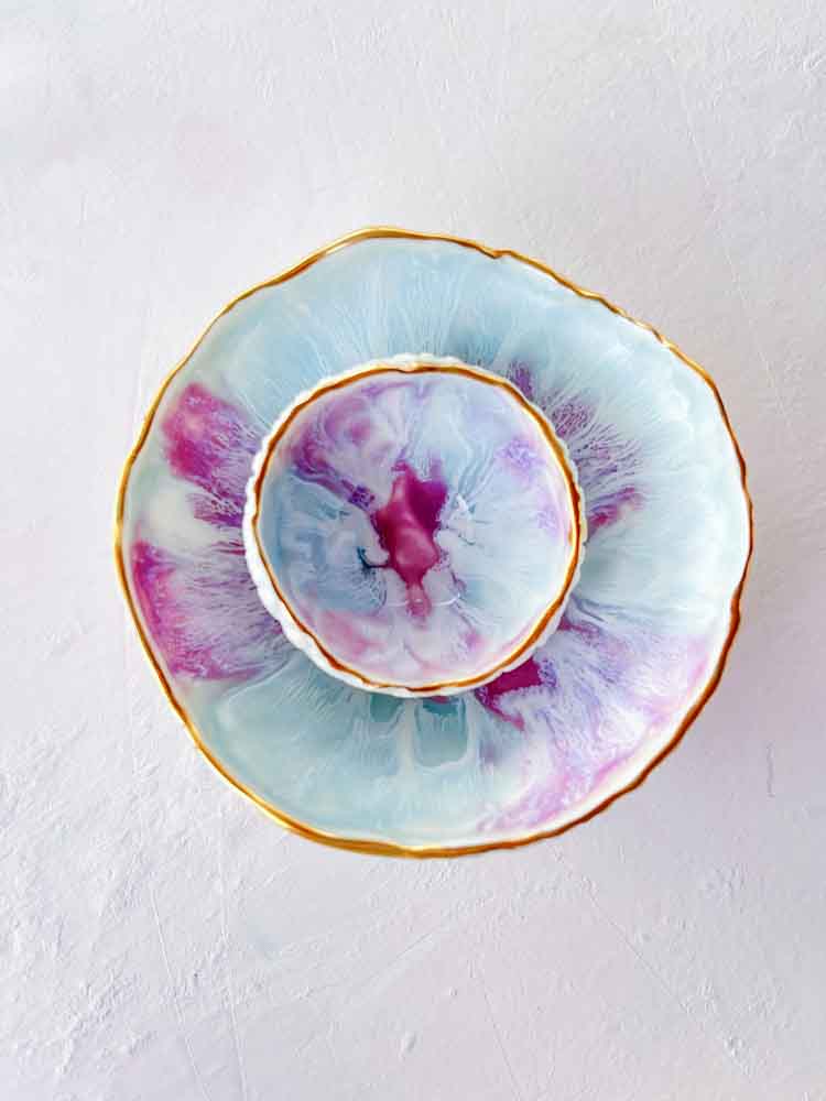 Keramik von mirabella, Schmuckschale, Schale für Schmuck, handgemachte Keramik, Schmuckschale aus Keramik von mirabella, große Schmuckschale, Remix von Sofie, Dekoration