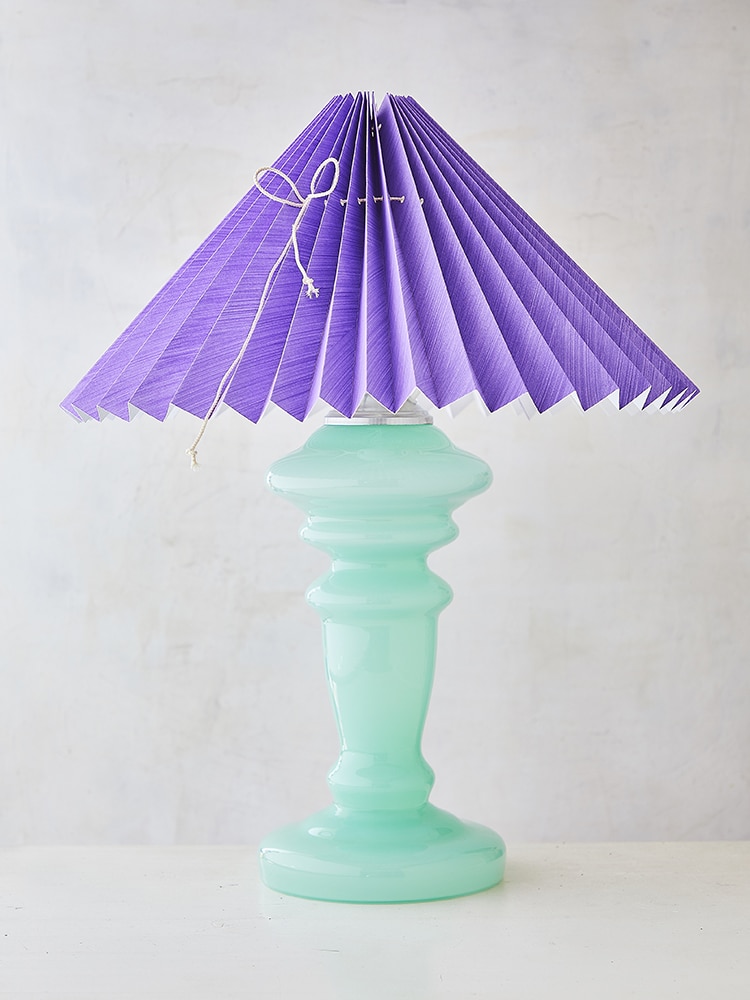 Remix von Sofie, rosa Rose, rosa Rosen, Tischlampe, Opallampen, Opallampe, rosa rosa Lampen, dänische Desinglampe, Mundgeblasene Lampen, Tischlampen, farbige Lampen, farbige Lampen