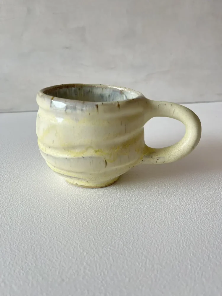 Keramikbecher, Keramikbecher, Keramikbecher, Becher mit Griff, Tasse ohne Griff, Espressobecher, Cortadobecher, Tasse, Tassen, Remix von Sofia.
