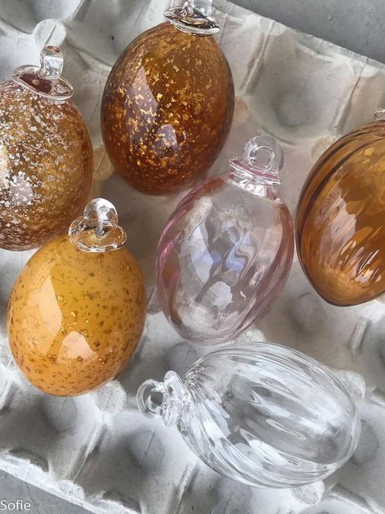 Ostereier, Ostereier, Opaleier, Opaleier, Glaseier, Anna von Lipa Glas, Opaleier, Remix von Sofia