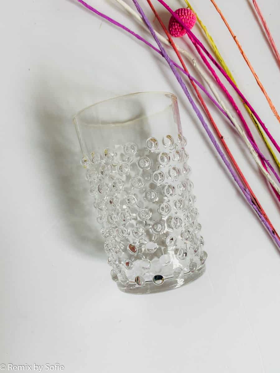 Anna von Lipa, Anna von Lipa Porkupinglas, Porkupinglas, Wasserglas, Trinkglas, Glas in Porkupinglas Porkupinglas fertig.