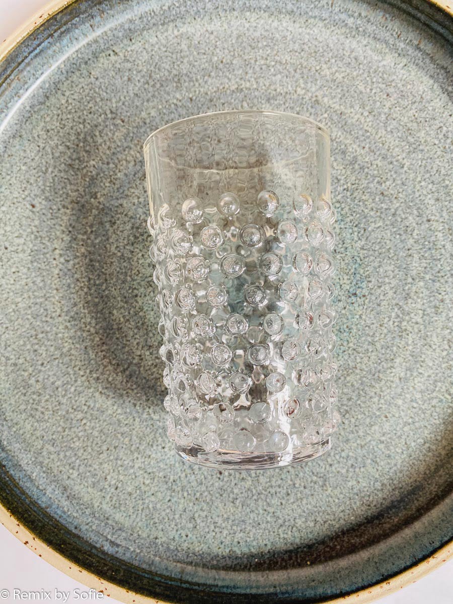 Anna von Lipa, Anna von Lipa Porkupinglas, Porkupinglas, Wasserglas, Trinkglas, Glas in Porkupinglas Porkupinglas fertig.
