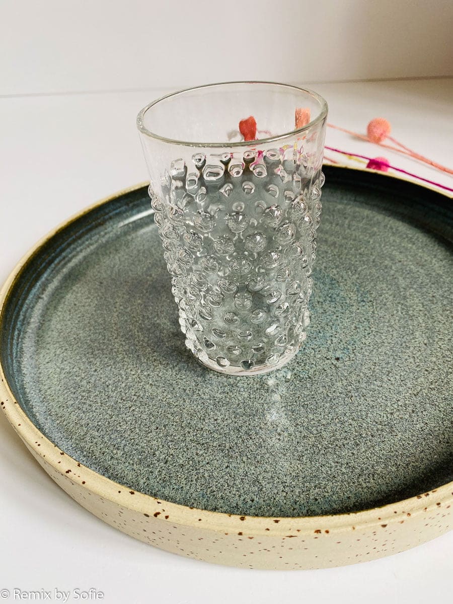 Anna von Lipa, Anna von Lipa Porkupinglas, Porkupinglas, Wasserglas, Trinkglas, Glas in Porkupinglas Porkupinglas fertig.