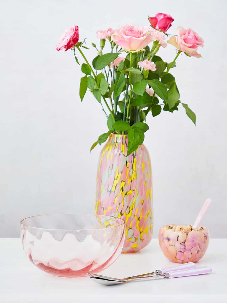 Mundgeblasenes Glas