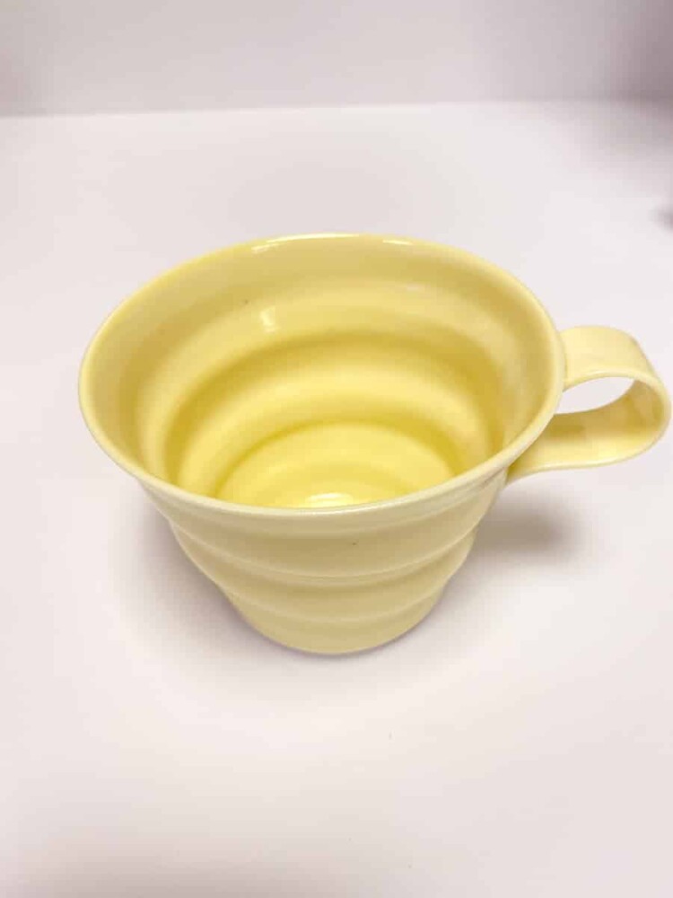 rikke maglesen Keramik, Porzellantasse, Kaffeetasse, Tasse, pastellfarbene Tasse, Kaffeetasse, Teetasse.