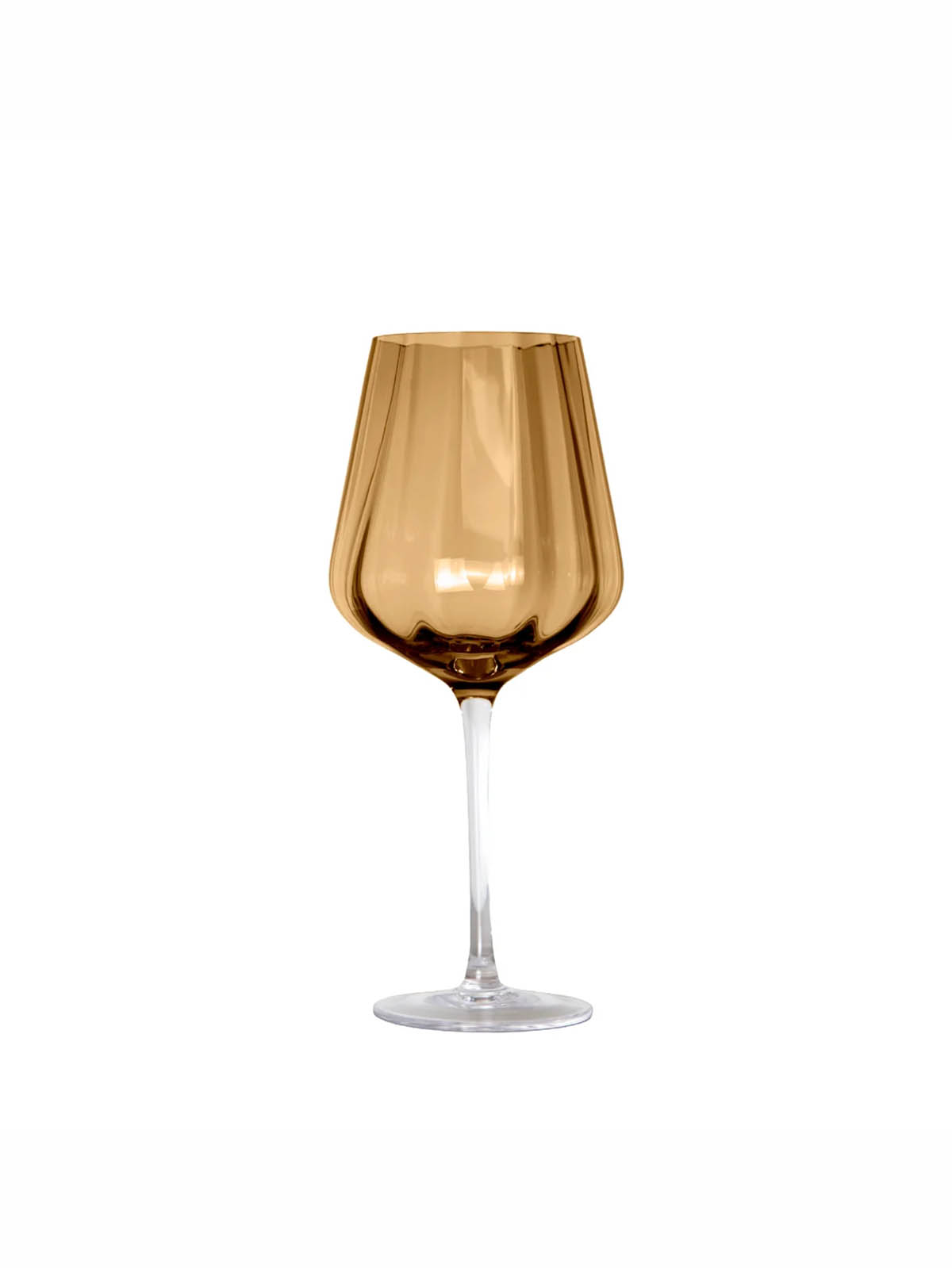 Weinglas in Bernstein, Weinglas in Topas, Wiese, dänisches Design, Weinglas, Rotweinglas, Weißweinglas, Spektrum, Remix von Sofie, Mundgeblasenes Glas, Geschirr