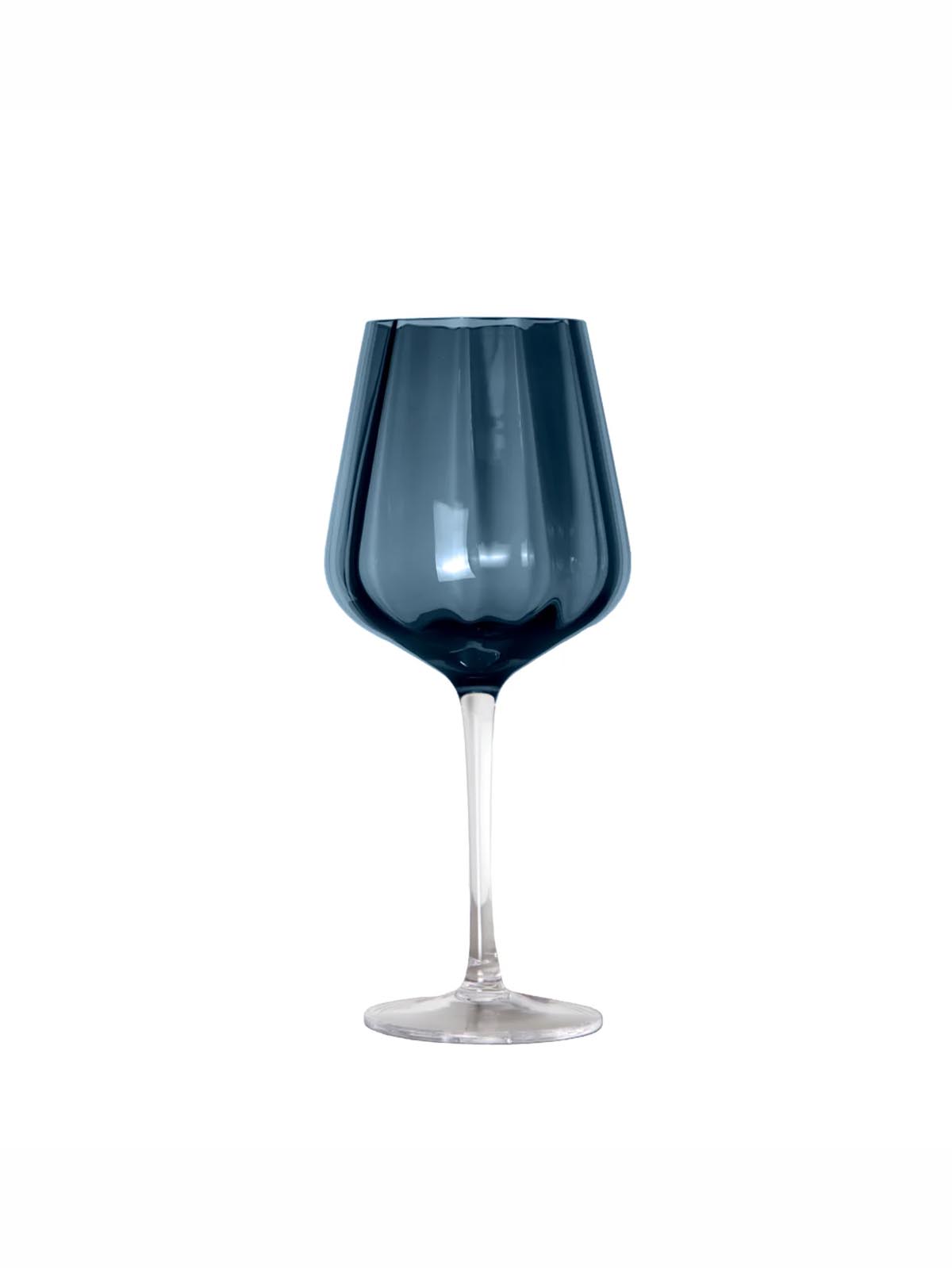 Weingläser in blau, dänisches Design, Weingläser, Rotweingläser, Weißweingläser, Spektrum, Remix von Sophie, Mundgeblasene Gläser, Geschirr, Geschirr.