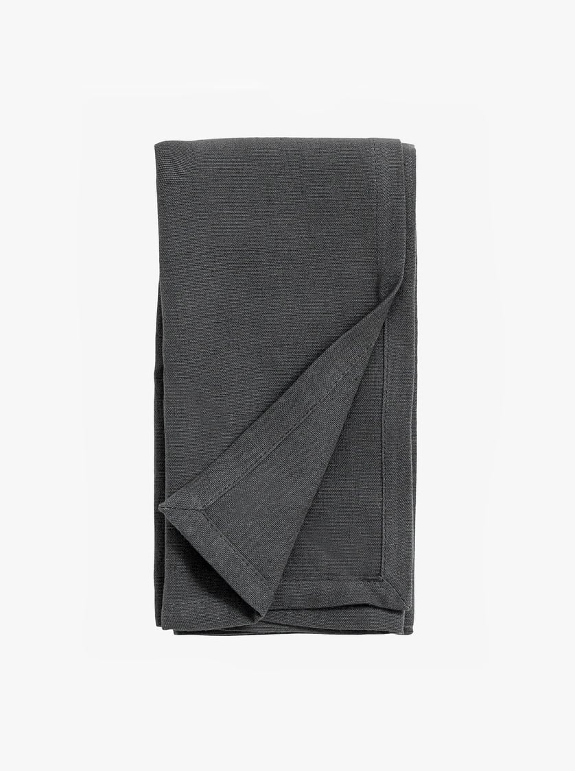 Nordstoff Serviette in grau