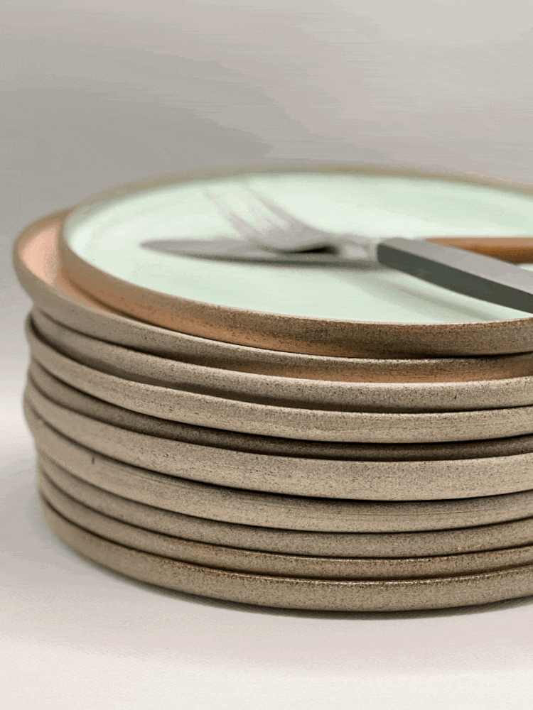 Keramikplatten, Lunchteller, handgedrehte Keramik, Thilde graulund Keramik, Remix von Sofie, Tischeinstellung, Heiminterieur, Teller, Keramik