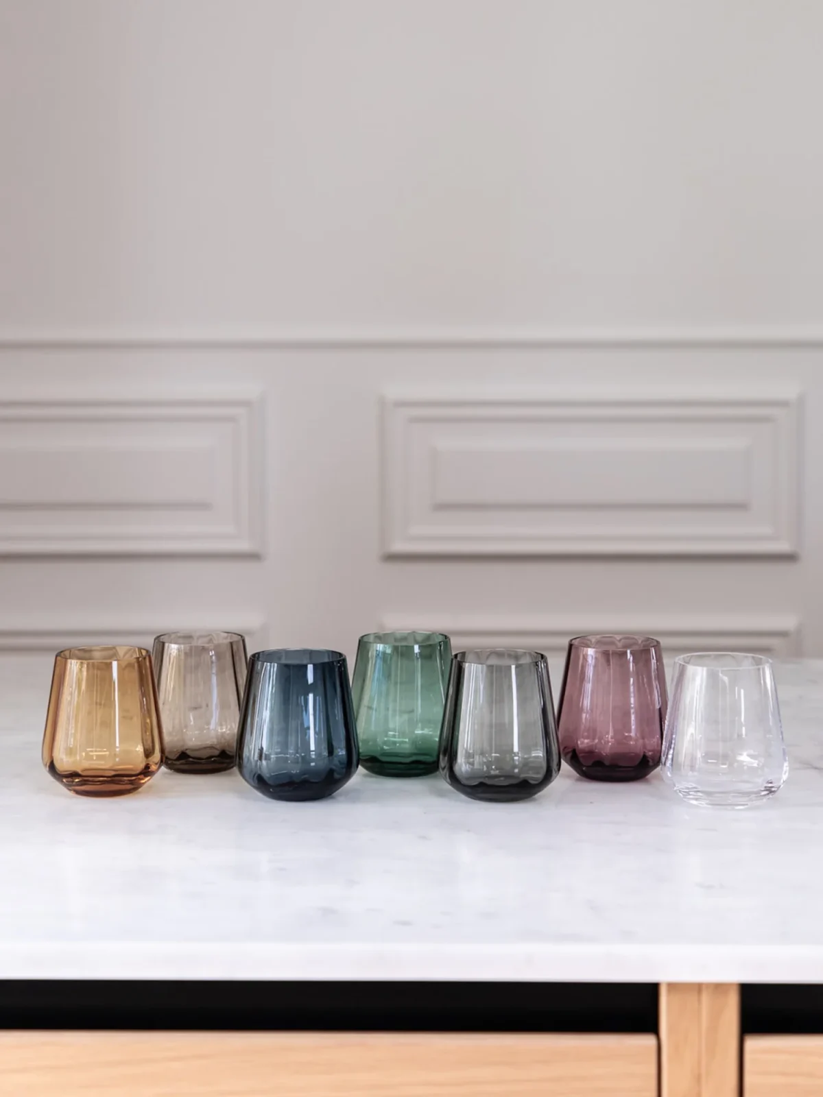 Wiese Glas, Glas trinken, Wasserglas, Tischdecke, Spektrum,