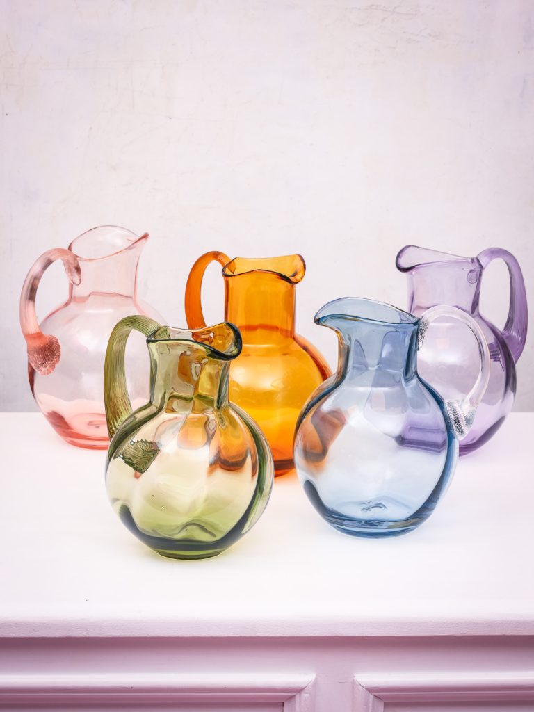 Anna von Lipa wirbeln, mundgeblasenes Glas