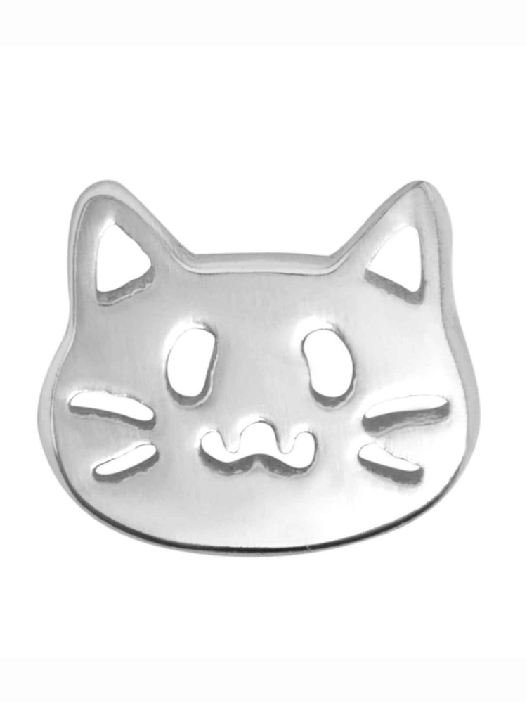 Lulu Copenhagen Ohrringe in Silber und Gold mit Katzen