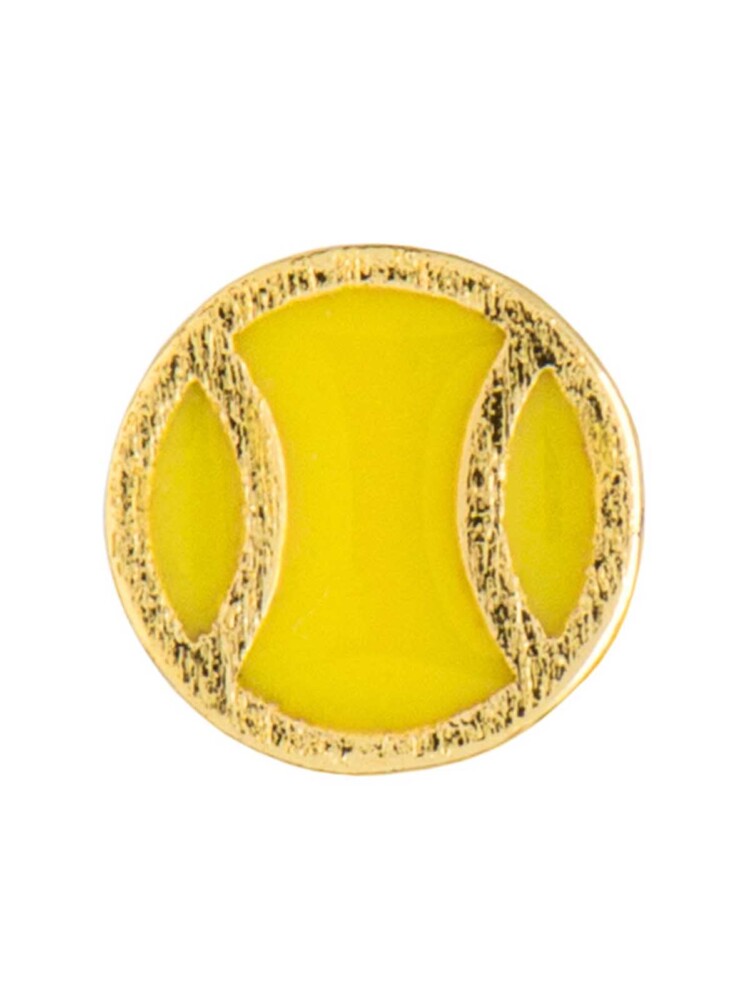 Lulu Copenhagen Ohrring mit Tennisbällen in Silber und Gold