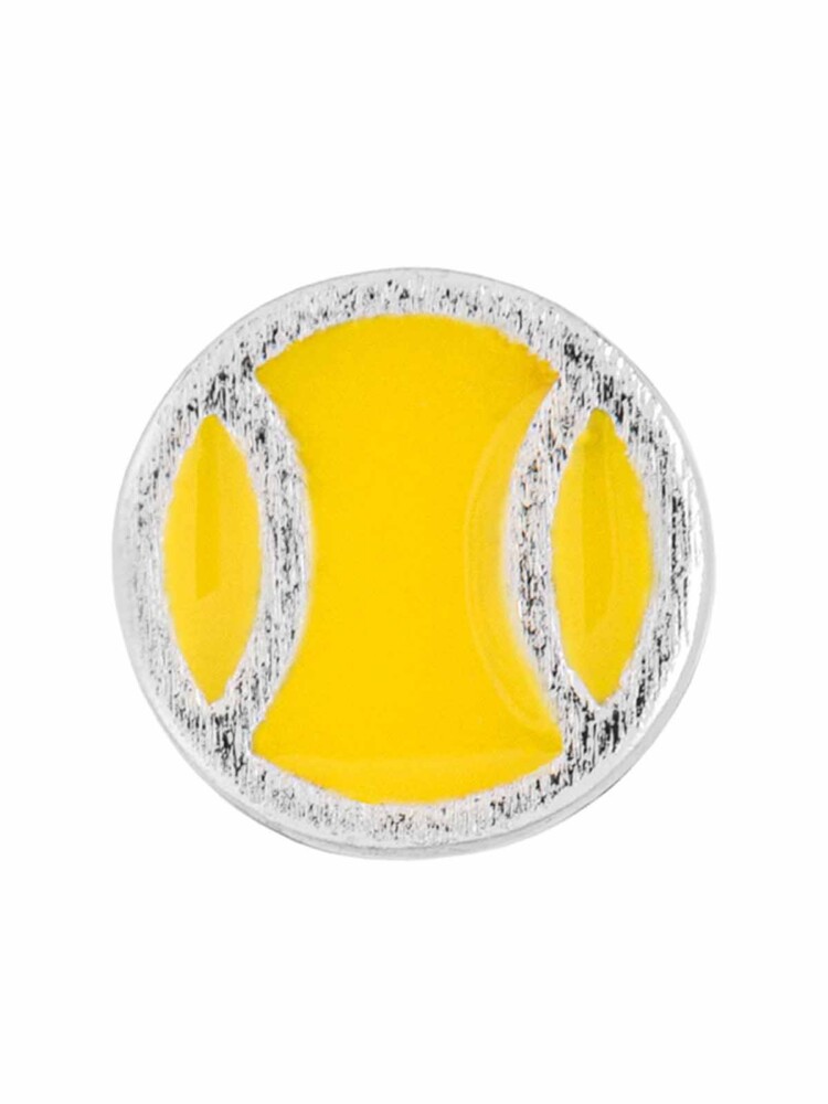 Lulu Copenhagen Ohrring mit Tennisbällen in Silber und Gold