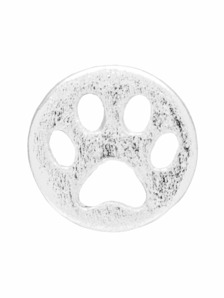 Lulu Copenhagen Ohrring mit Hundepfote LULU1633 - Hundeohrring 1 Stück - Silber überzogen - Extra 1