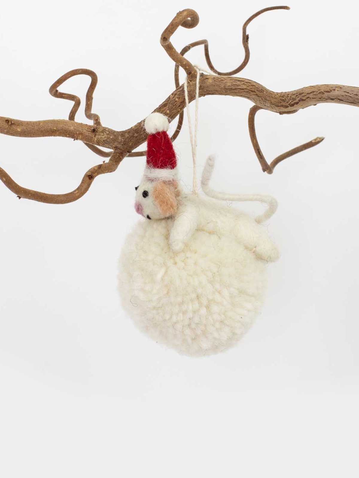 Filz Weihnachtsschmuck im fairen Handel afroart
