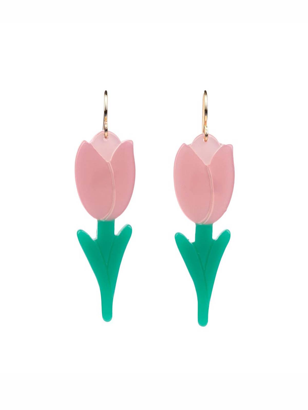 Ohrringe Tulpen in rosa