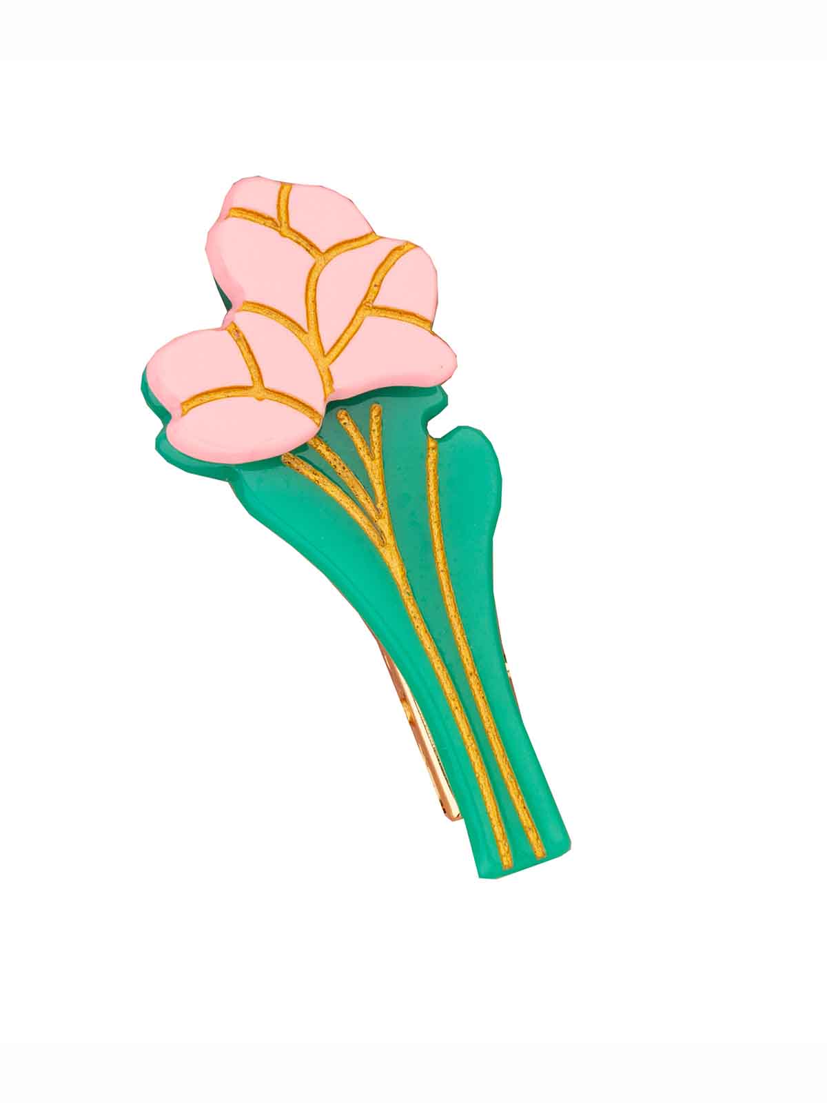 Haarnadel Cou Cou Suzette - Blumen Tulpe rosa