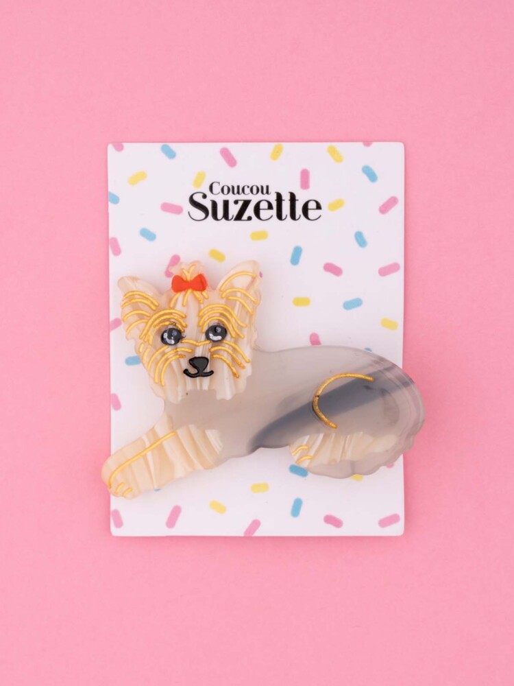 Hairclip Cou Cou Suzette - Yorkshire Terrie