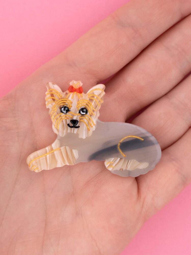 Hairclip Cou Cou Suzette - Yorkshire Terrie