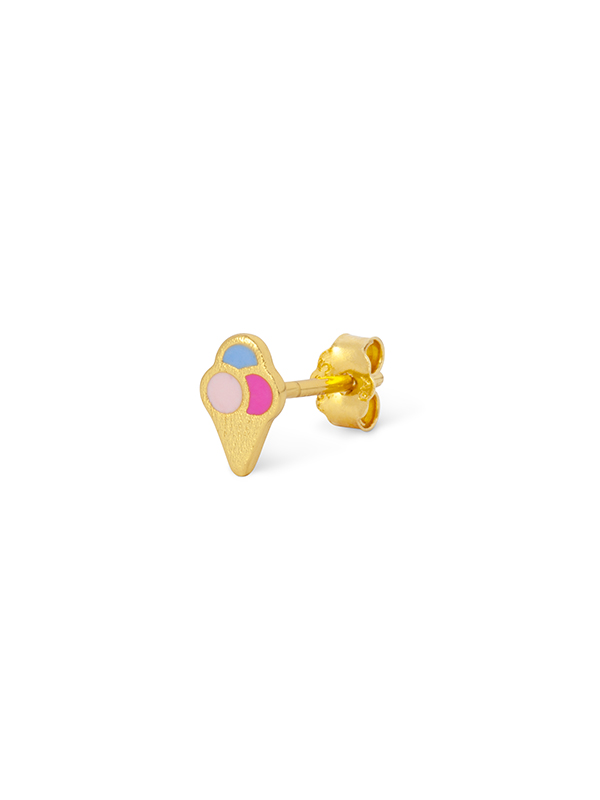 LULU COPENHAGEN, Schmuck, Ohrringe, Ohrringe, Gold Eiskegel, Remix von Sofia