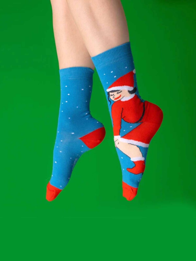 Baumwollsocken mit Weihnachtsmotiven - Coucou Suzette