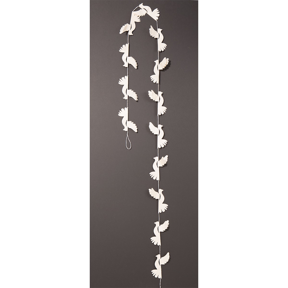 Vorhänge in Papier weiße Tauben - Afroart