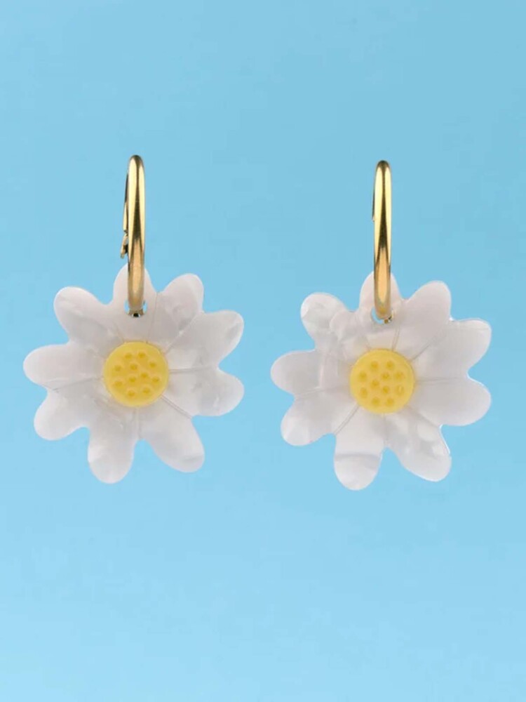 Ohrringe mit Margueriten - Coucou Suzette