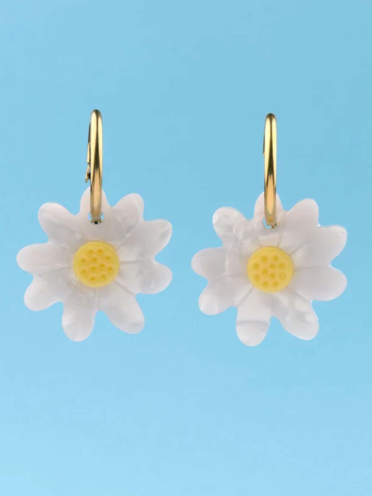 Ohrringe mit Margueriten - Coucou Suzette