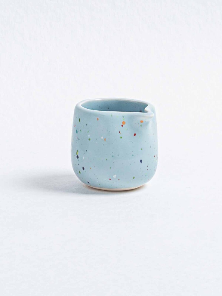 Keramik Creamer mit Konfetti - Egg Back Home