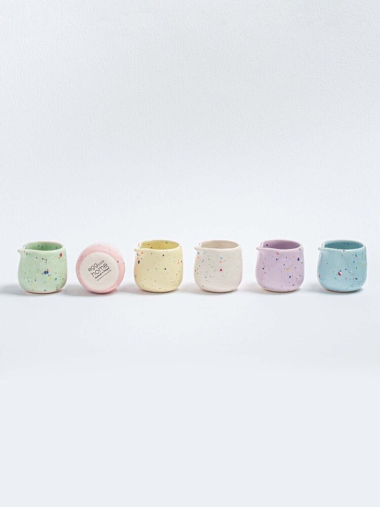 Keramik Creamer aus der confetti Serie - Egg Back Home