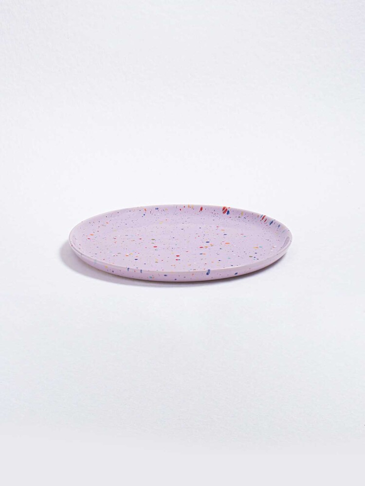Keramik Frühstück Teller 22 cm - Egg Back Home