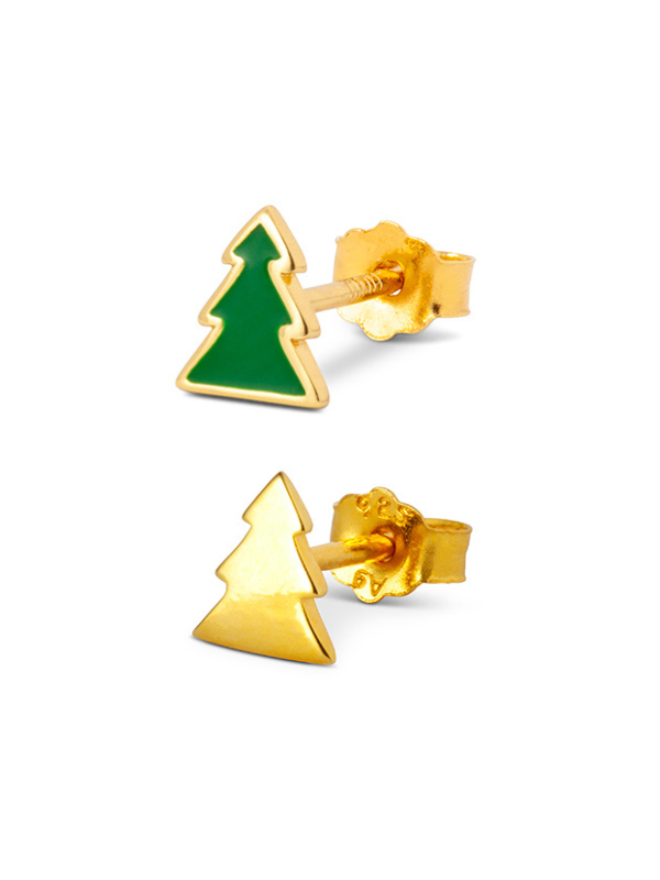Ohrringe, Weihnachtsbaum - LULU Copenhagen