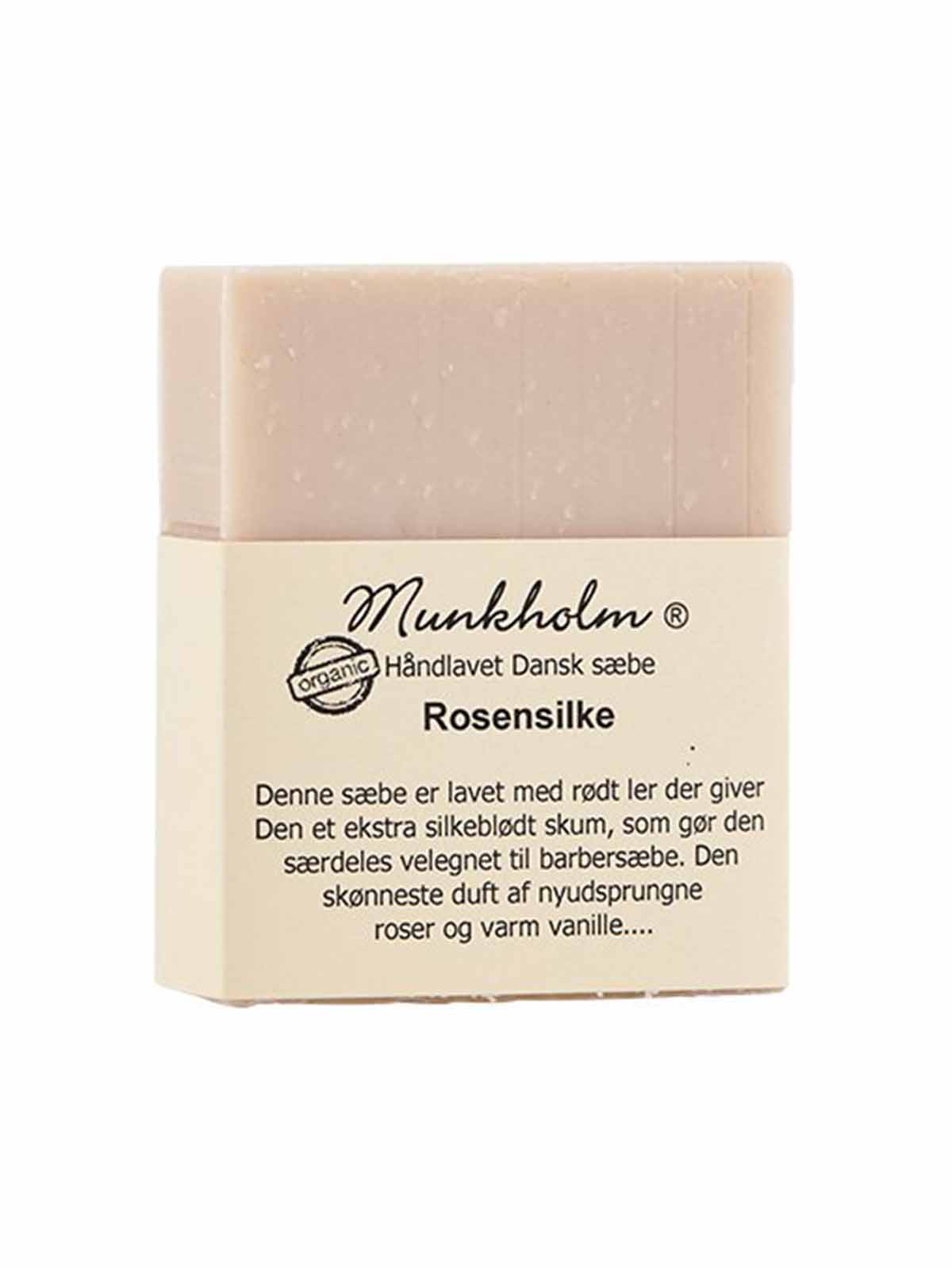 Seifenstange zum Rasieren - Rosensilke - Tina Munkholm