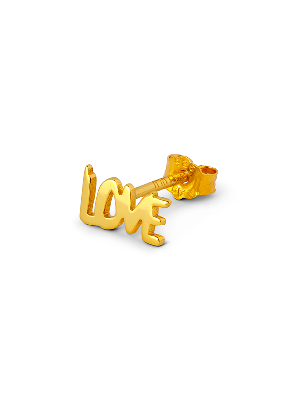 Ohrstecker, Love u - LULU Kopenhagen