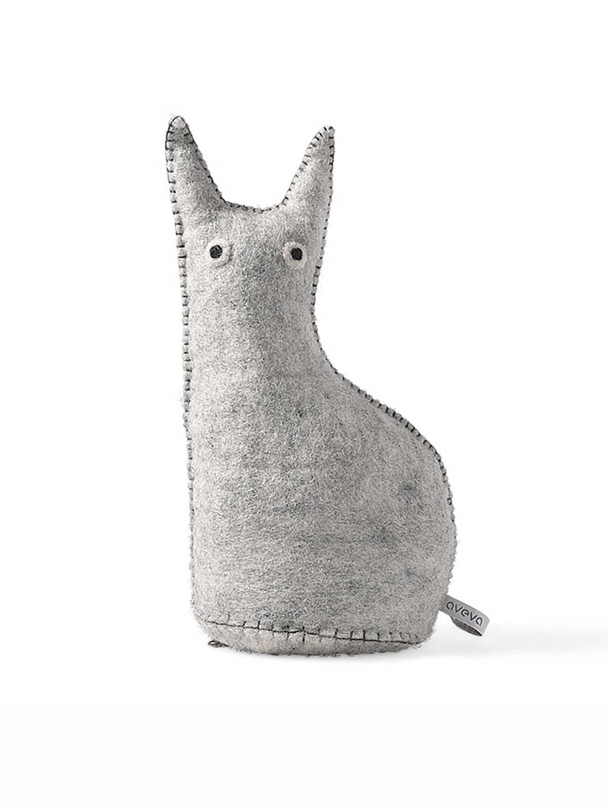 Türstopp hellgrau, Katze - Aveva