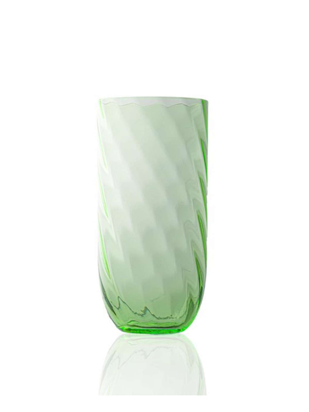 Langes Glas in hellgrün schwenken - Anna Von Lipa